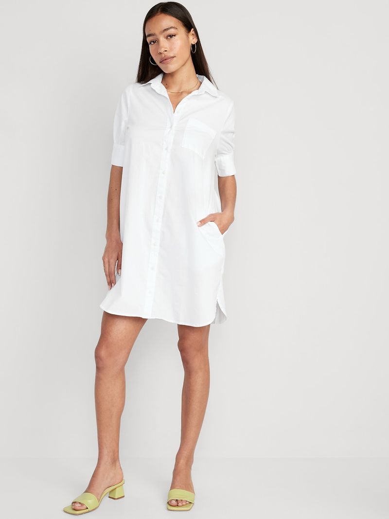 Linen Shirt Dress