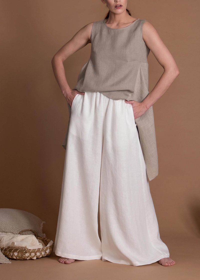 Flowy Wide-Leg Palazzos