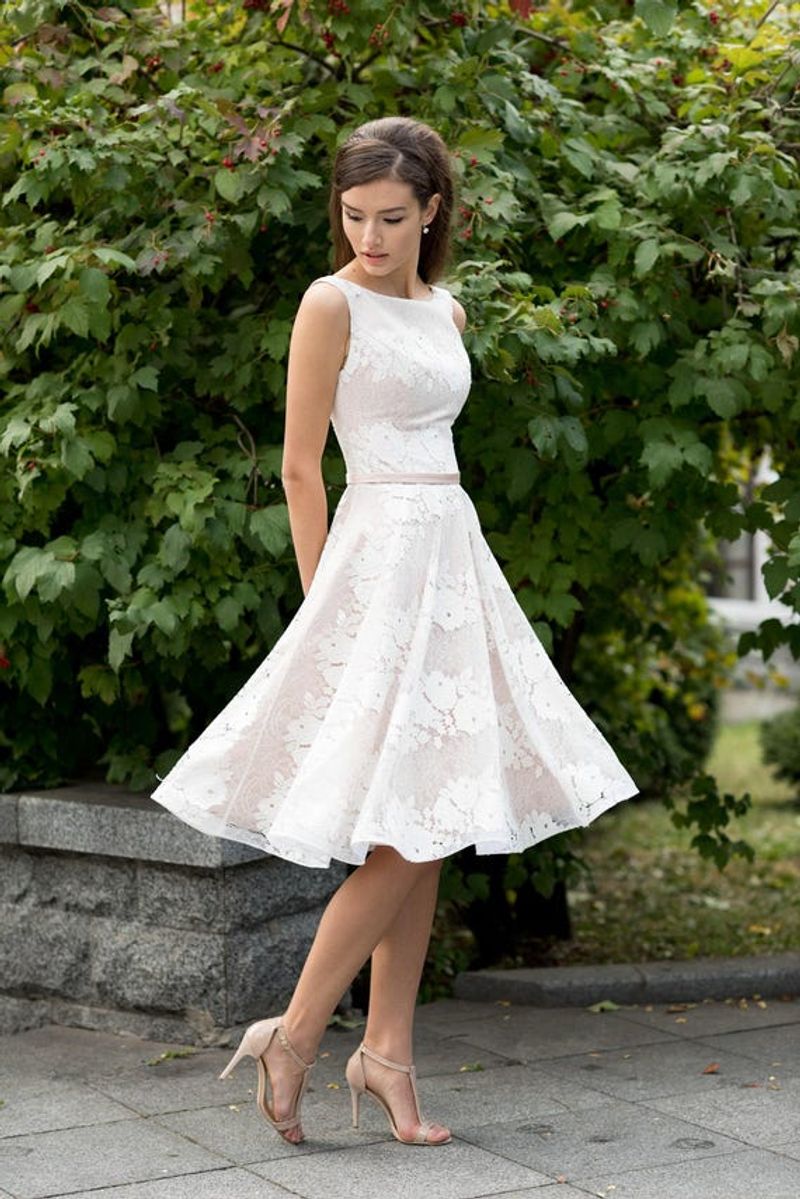 Tea-Length Vintage Charm