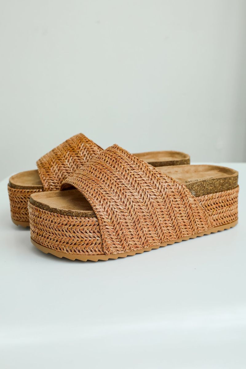 Woven Slide Sandals