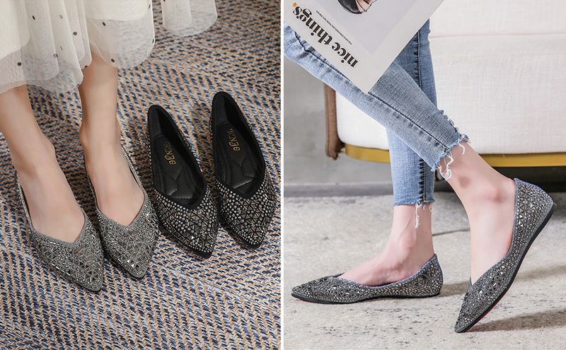 Pointed-Toe Flats