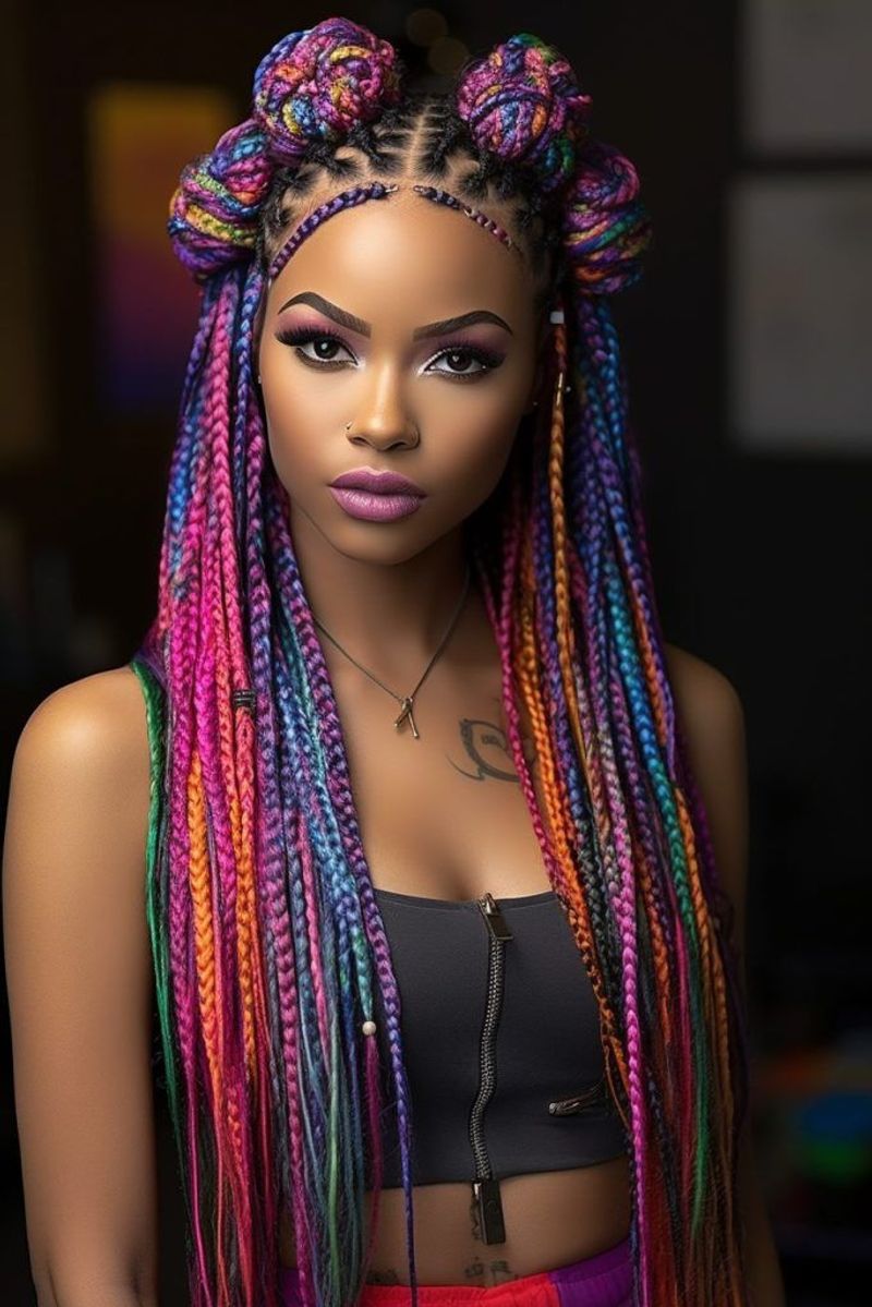 Holographic Braids