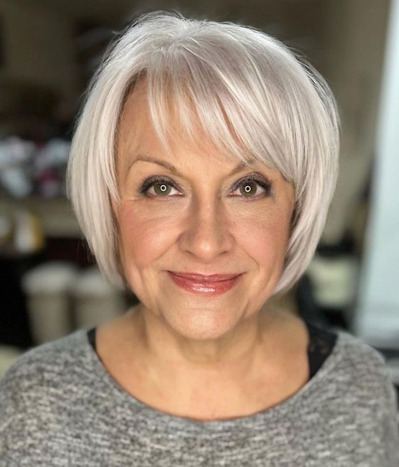Textured Crop with Sweeping Fringe