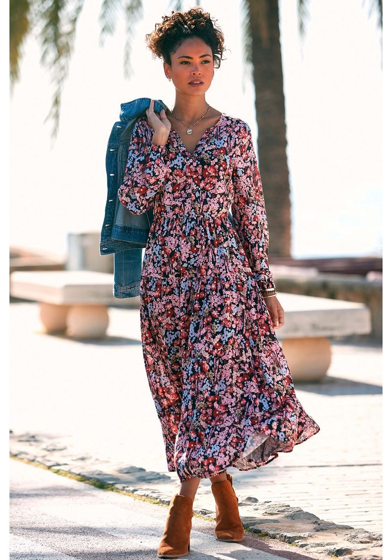 Denim Vest & Maxi for Versatile Chic