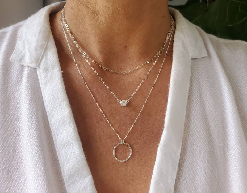 Layered Pendant Necklace