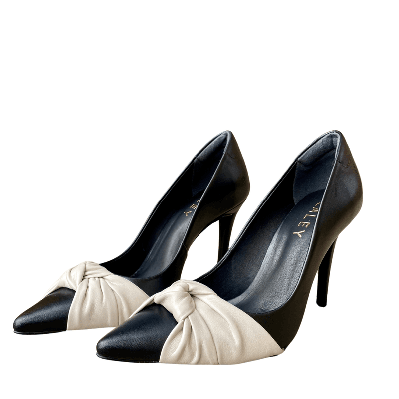 Two-Tone Spectator Heels
