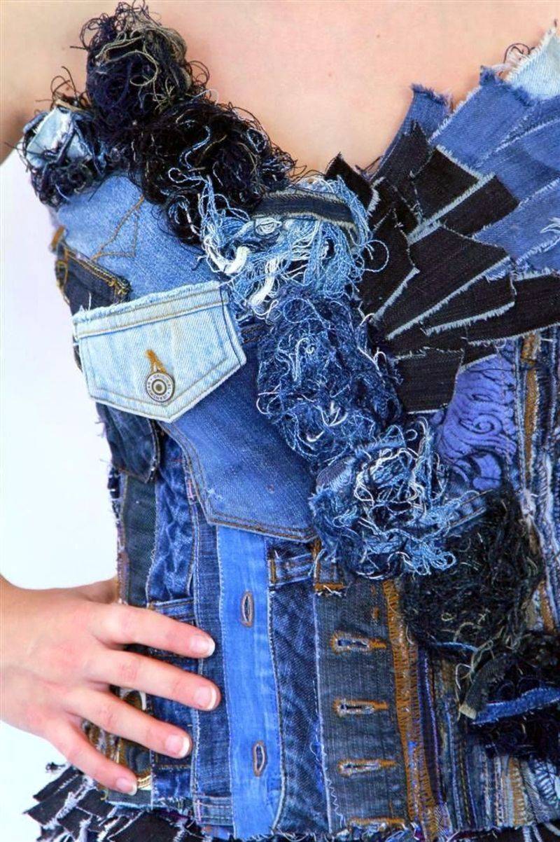 Upcycled Denim Masterpieces