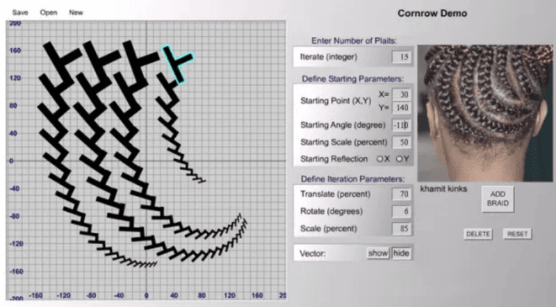 NASA Studied Cornrow Mathematics