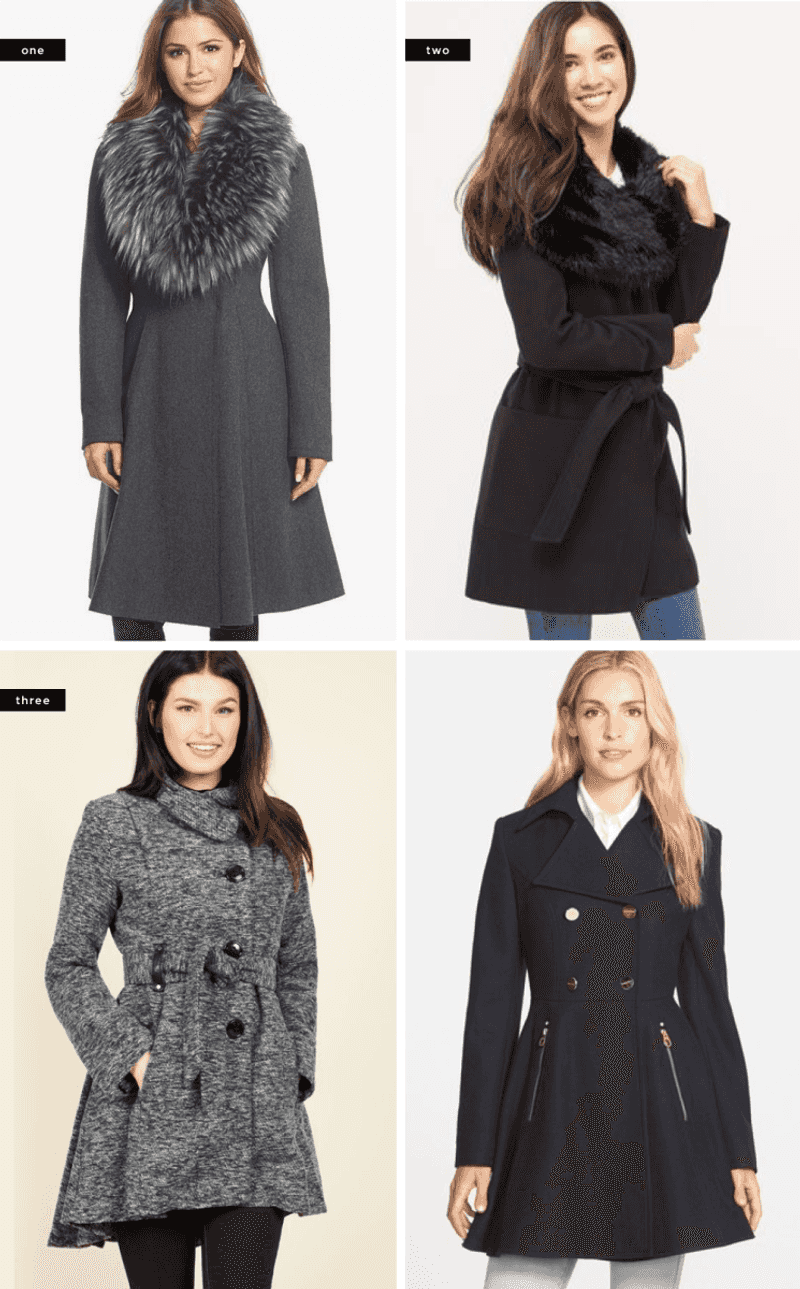 Fit-and-Flare Coats