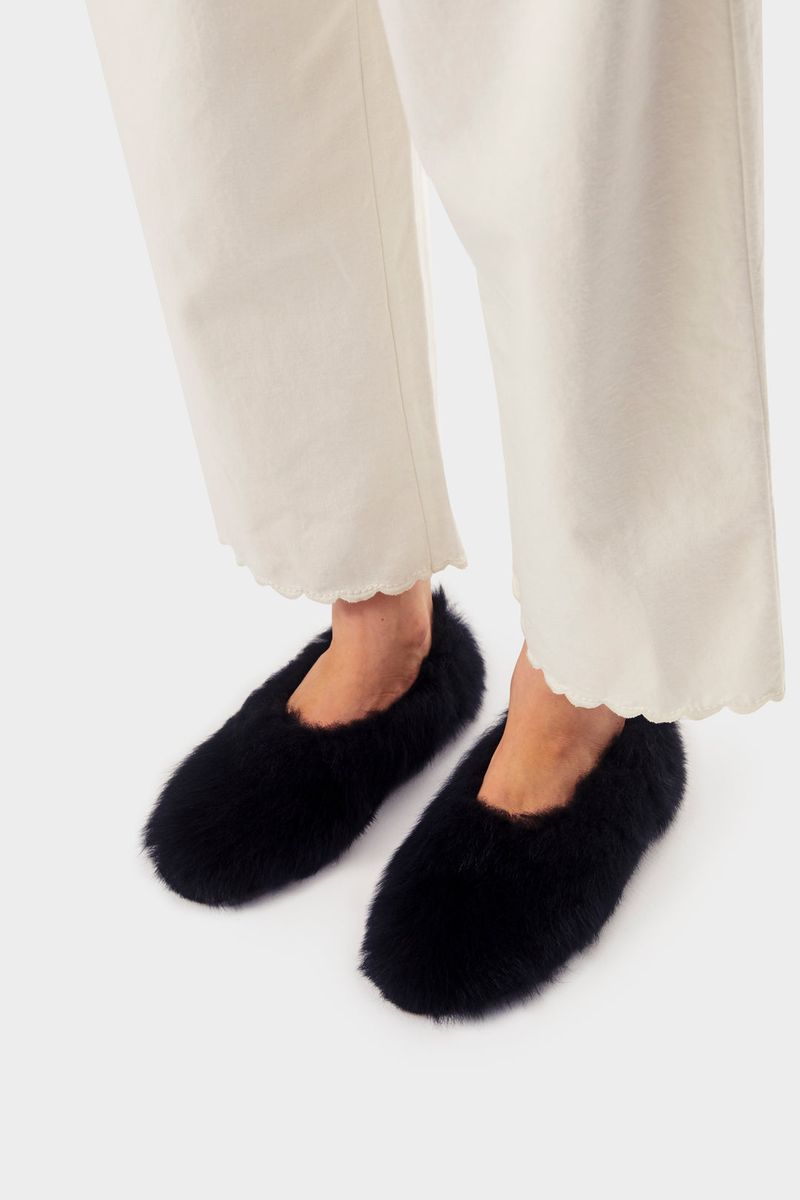 Cozy Shearling Flats