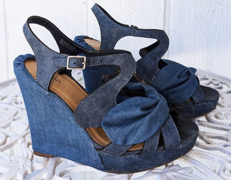 Reversible Denim Wrap-Ups