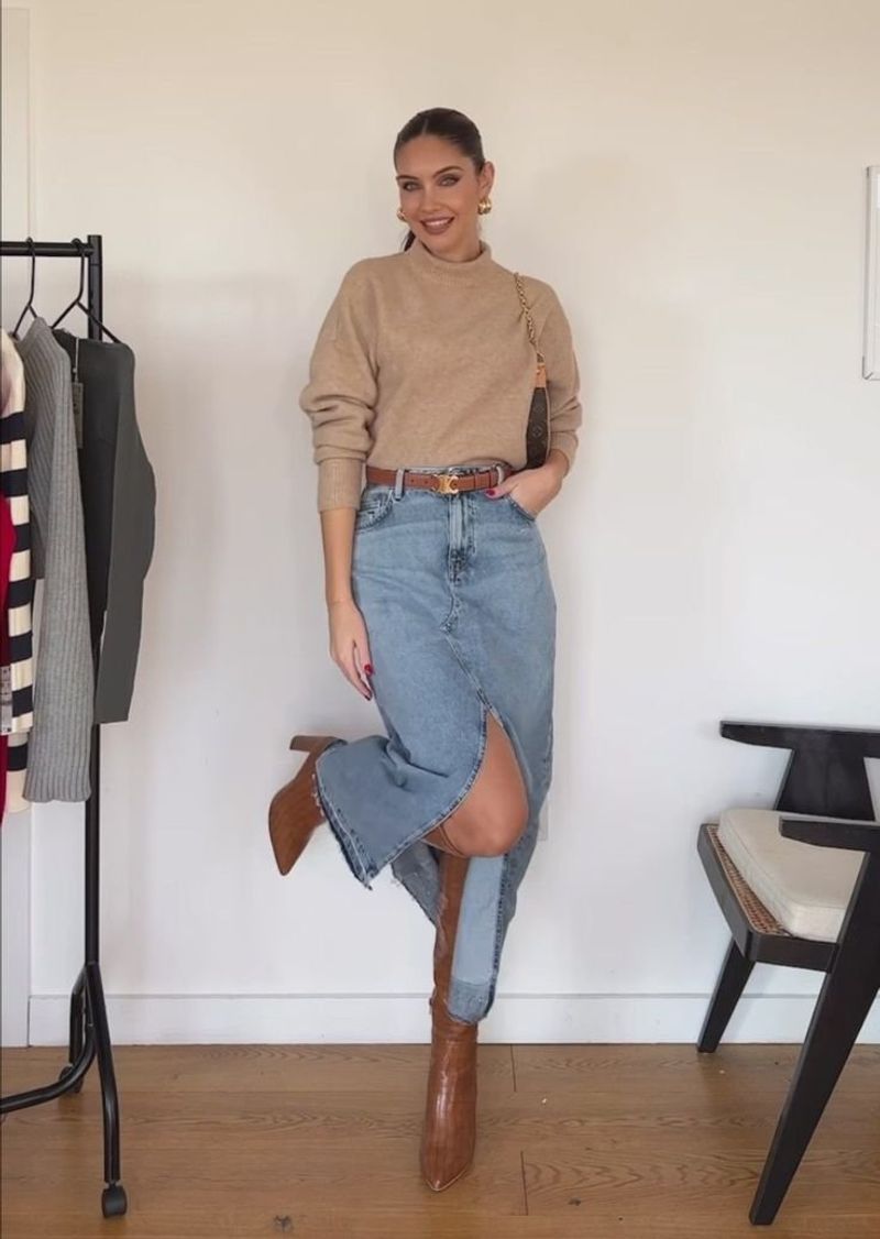 Layered Turtleneck Twist