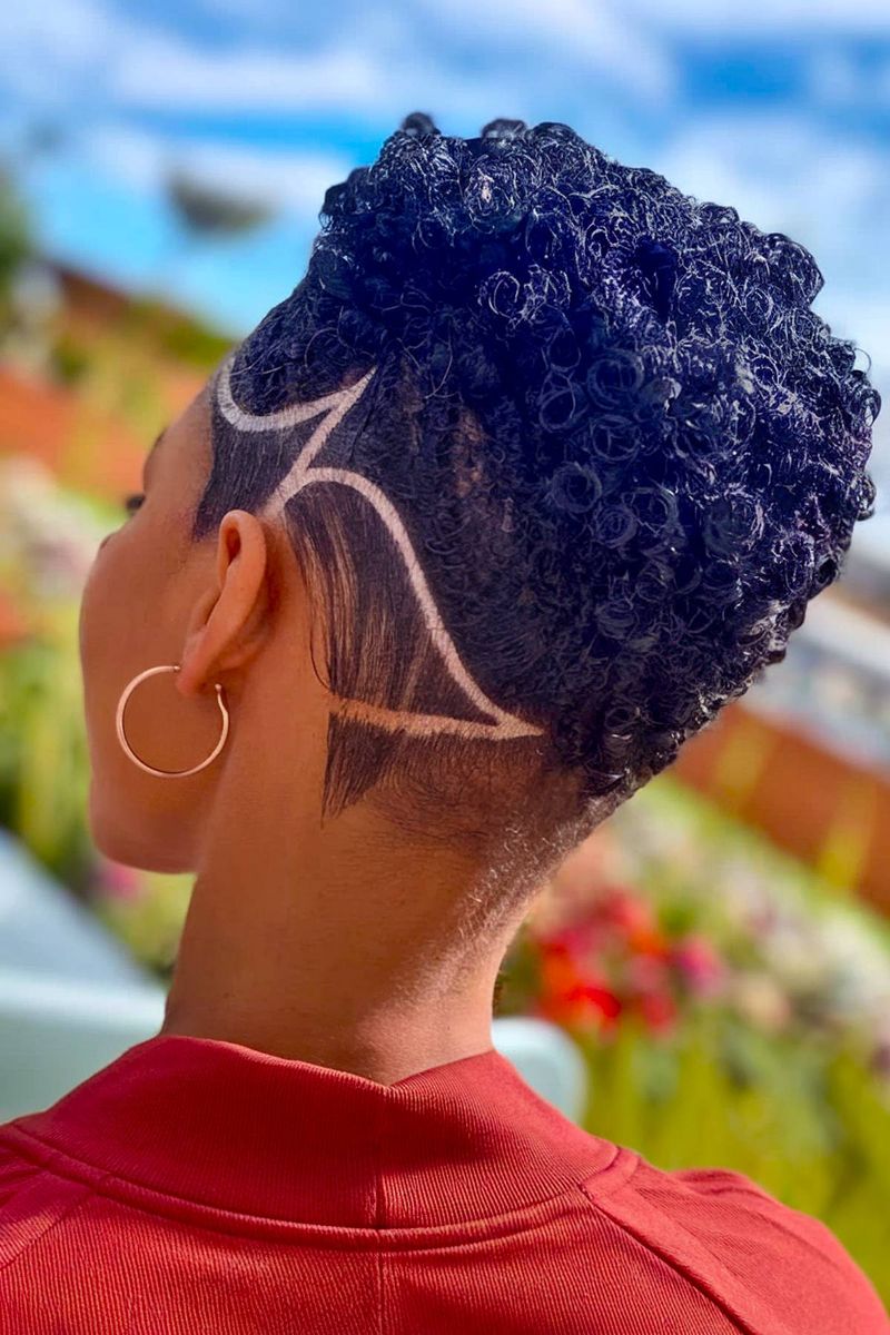 Bold Undercut Pixie