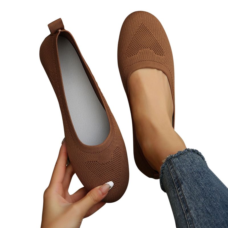 Elastic Ballet Flats
