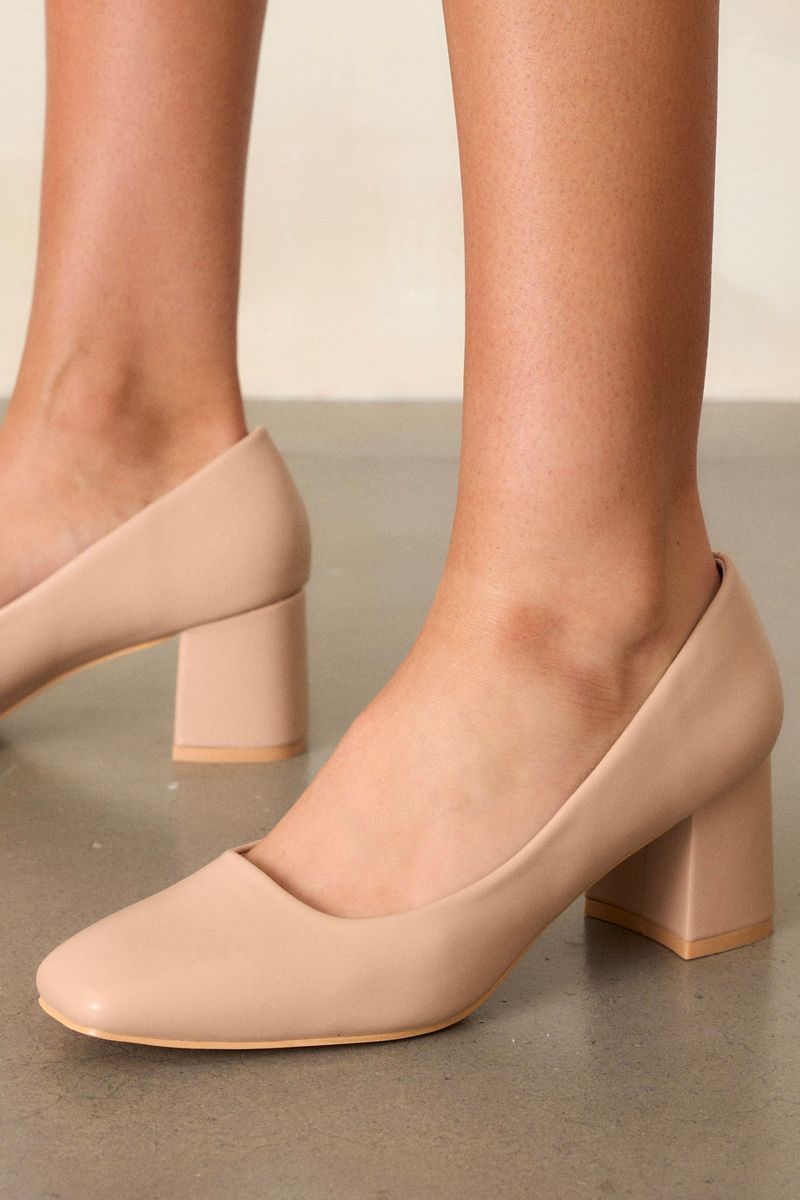 Block Heel Pumps