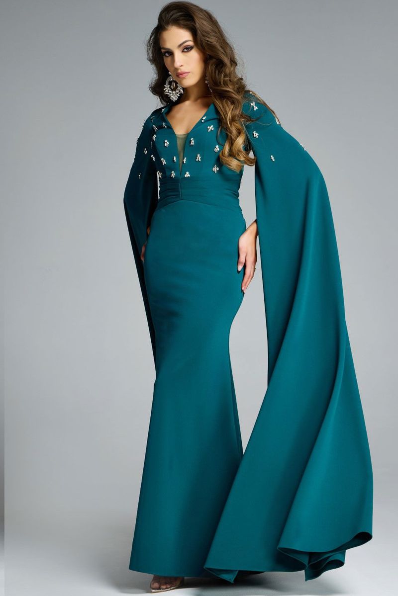 Convertible Cape Sleeve Drama