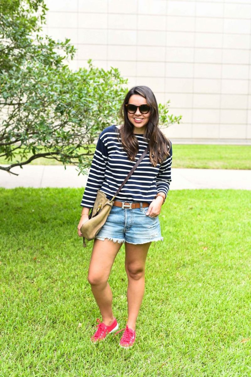 Nautical Stripes for Subtle Patriotism