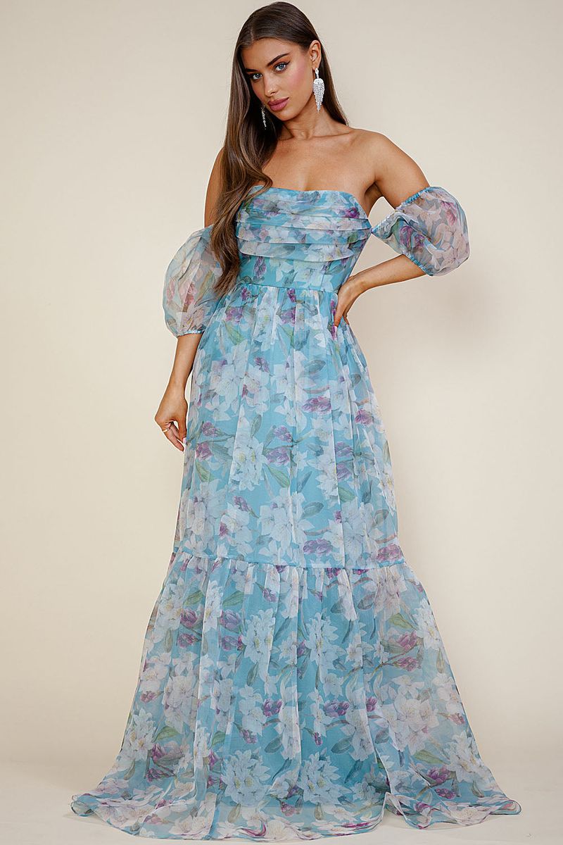 Cold-Shoulder Ruffle Flirt