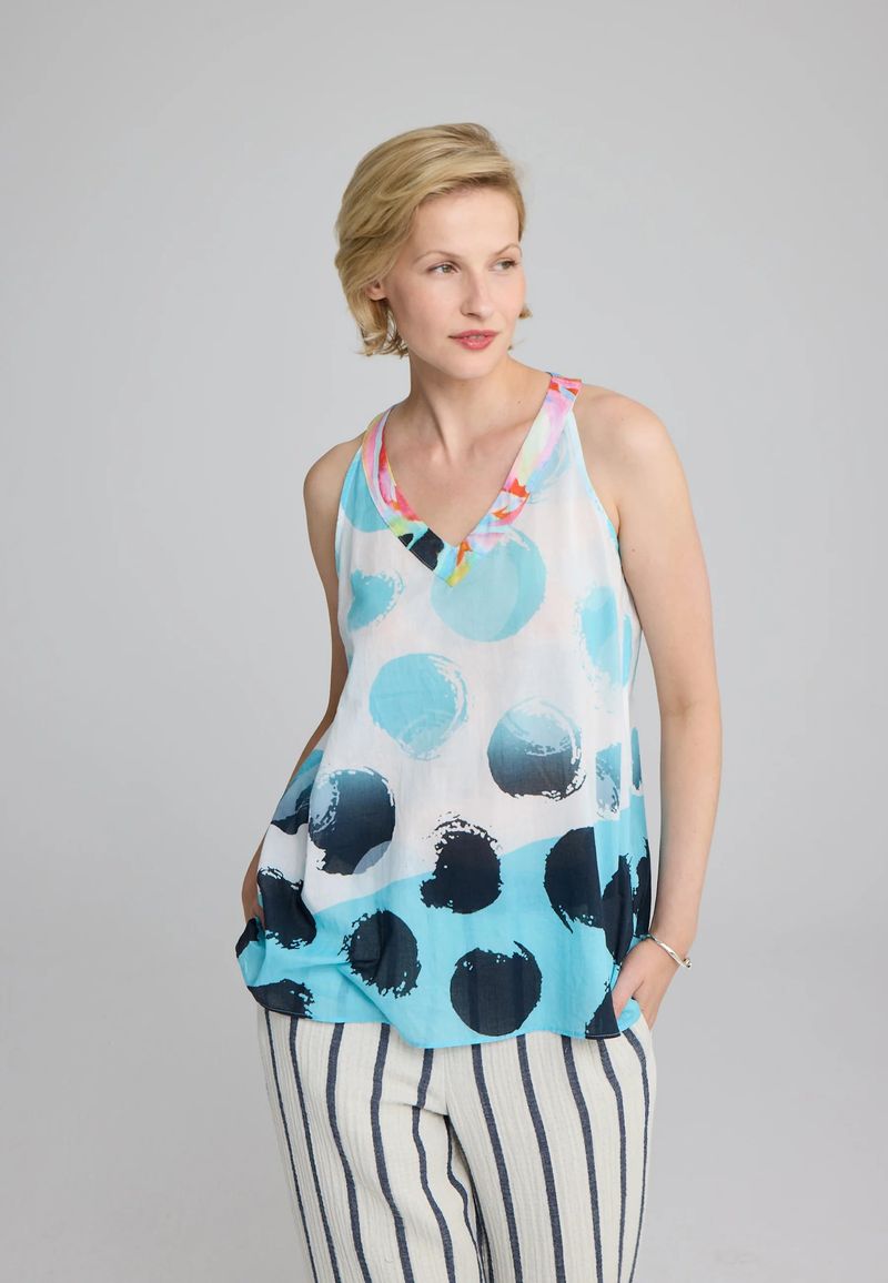Painterly Polka Dots
