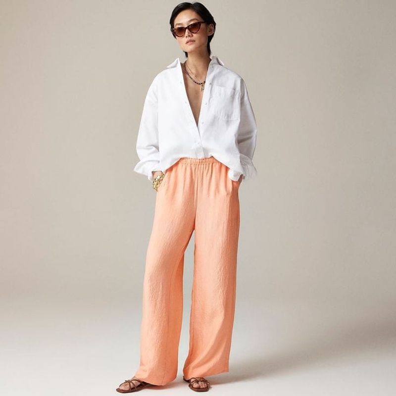 Micro-Adjustable Linen Trousers