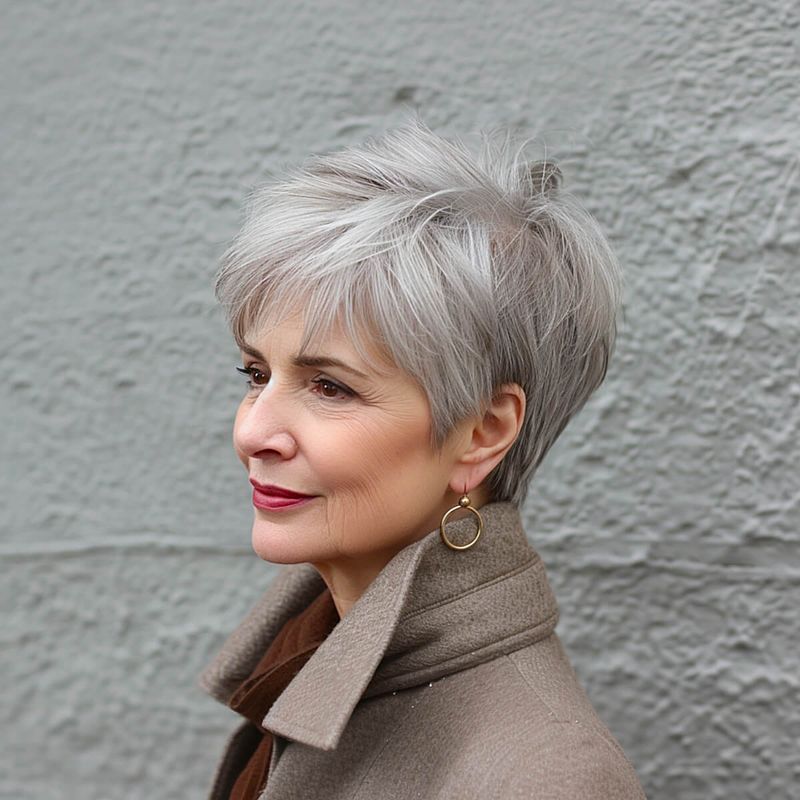 Sleek Angled Pixie