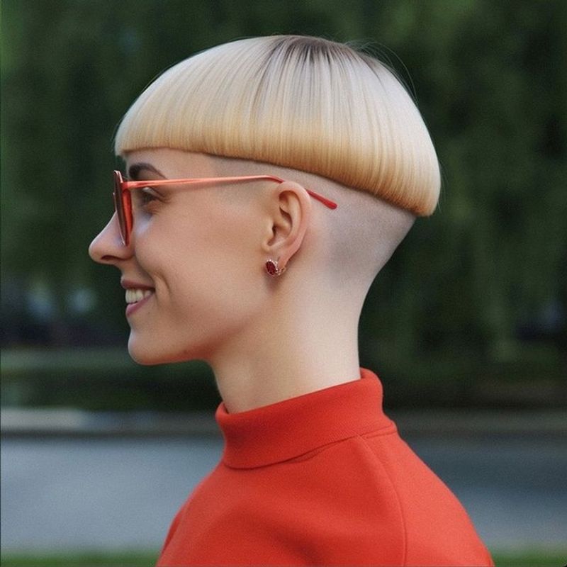 One-Length Bowl Cut