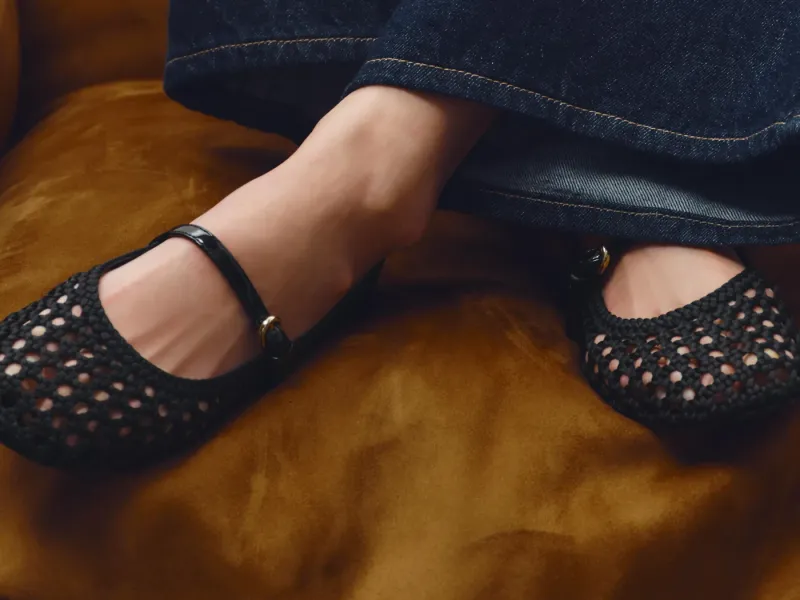 Replace Plain Loafers with Textured Statement Flats