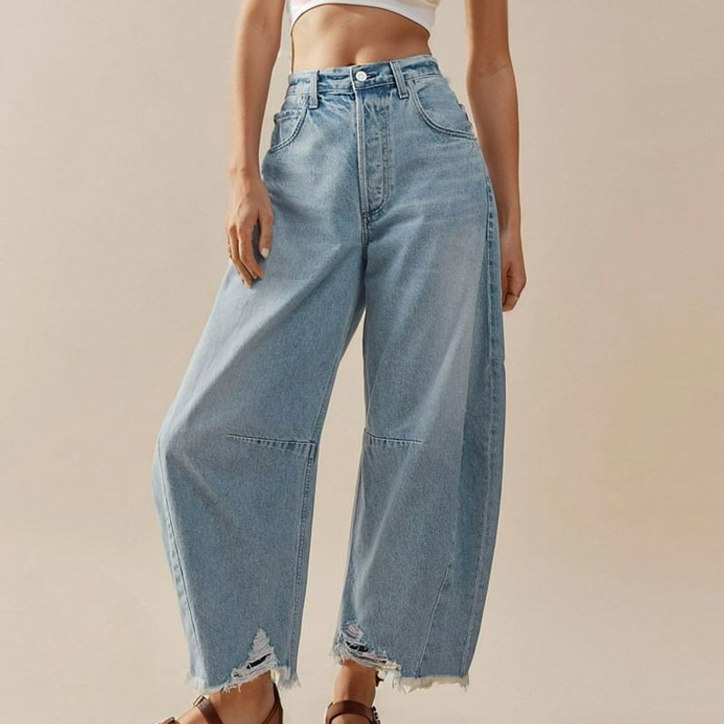 Cropped Wide-Leg Cuties