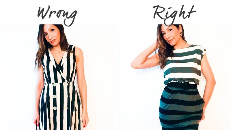 Mistake: Horizontal Stripes Gone Wild