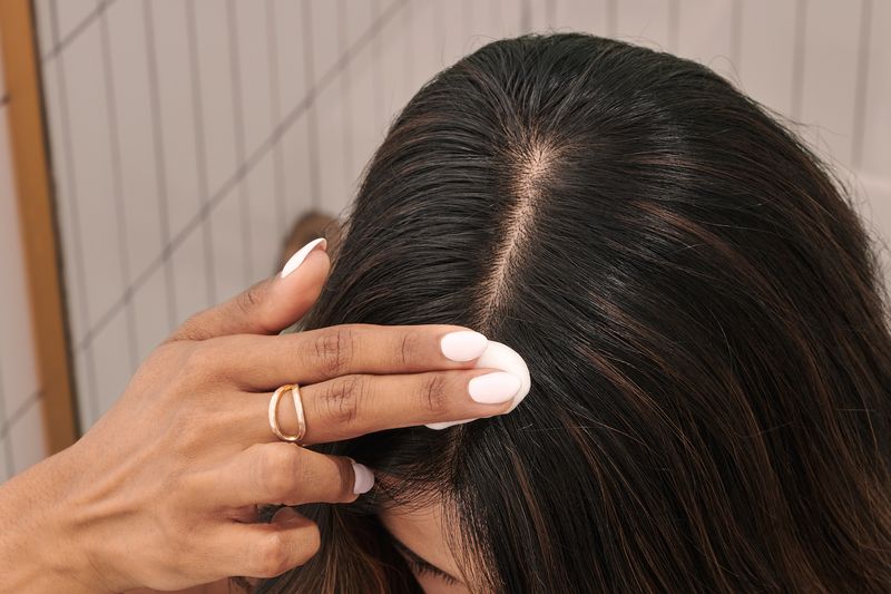 Strategic Hair Parting