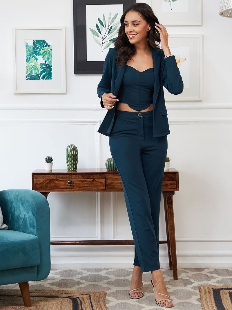 Nautical Navy Structured Elegance