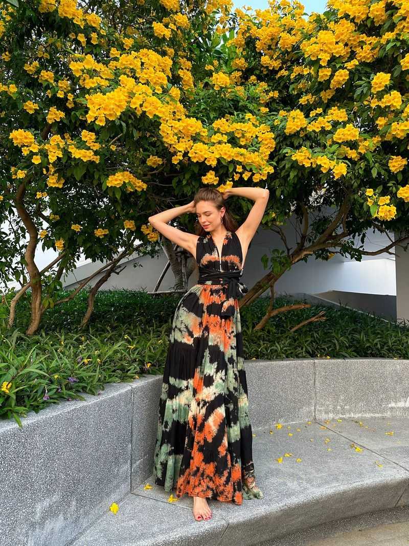 Vibrant Bohemian Maxi