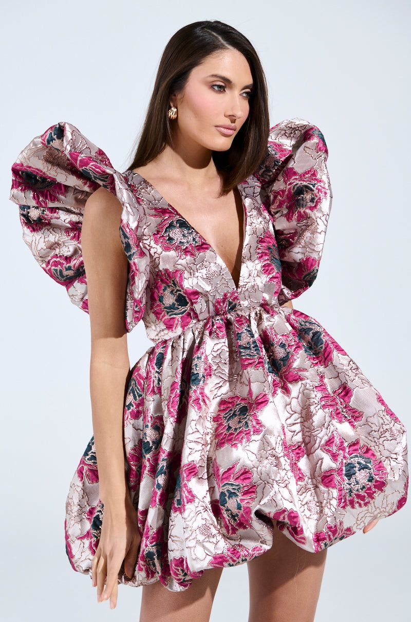 Vibrant Printed Dress