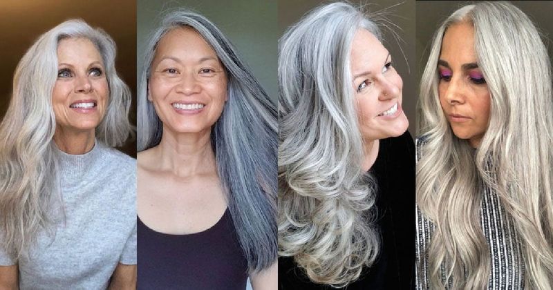 Ondas cinzentas naturais