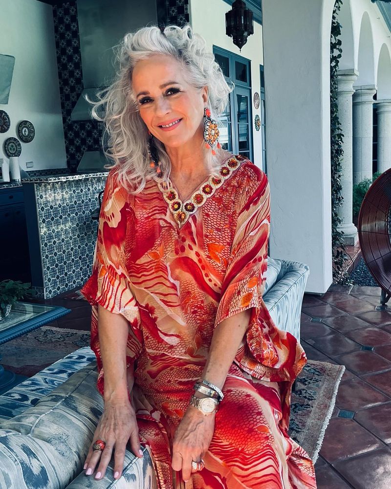 Stunning Silk Kaftan