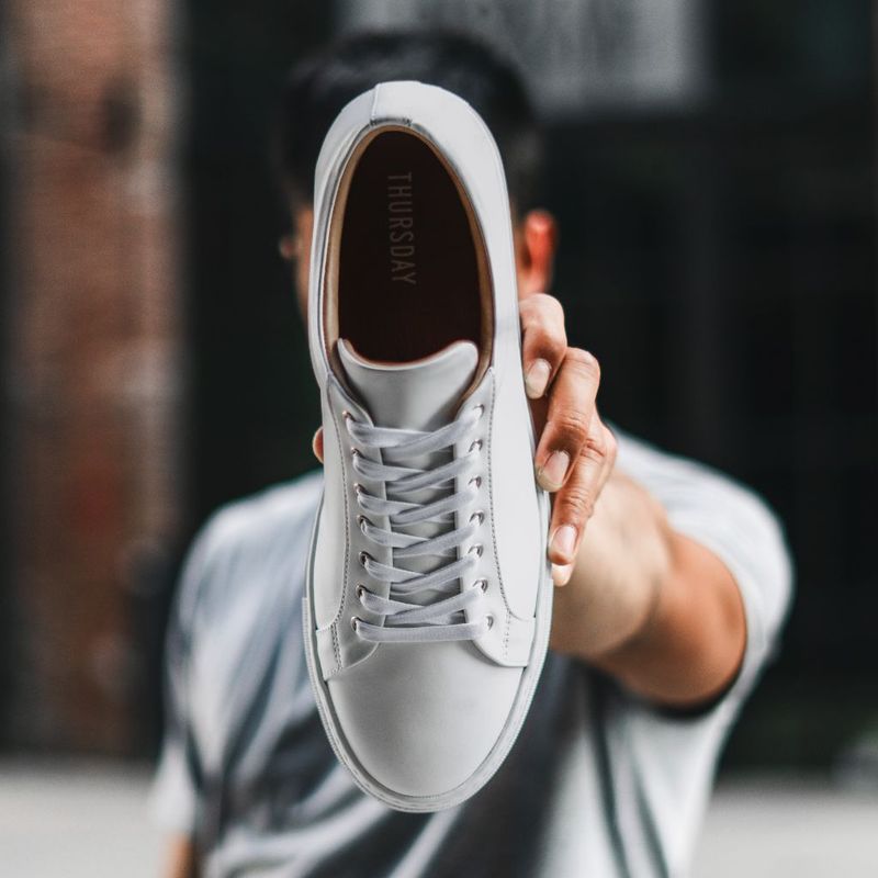 Minimalist Leather Sneakers