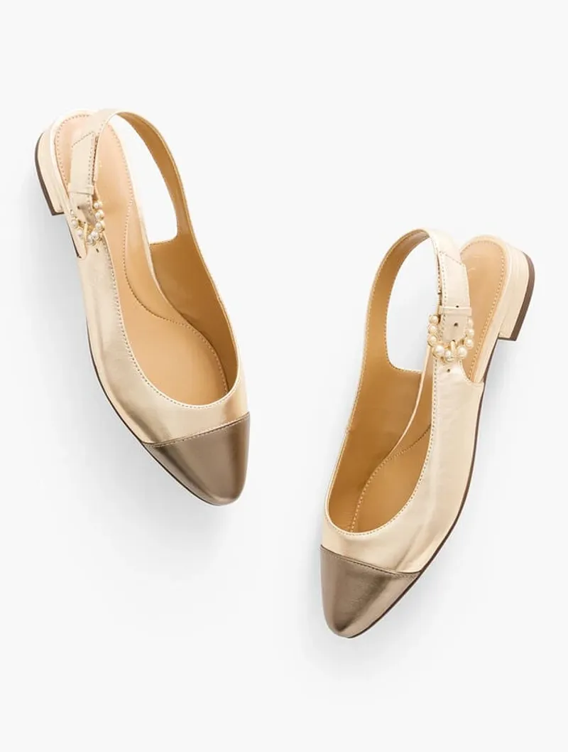 Metallic Statement Makers That Don't Cut Your Feet