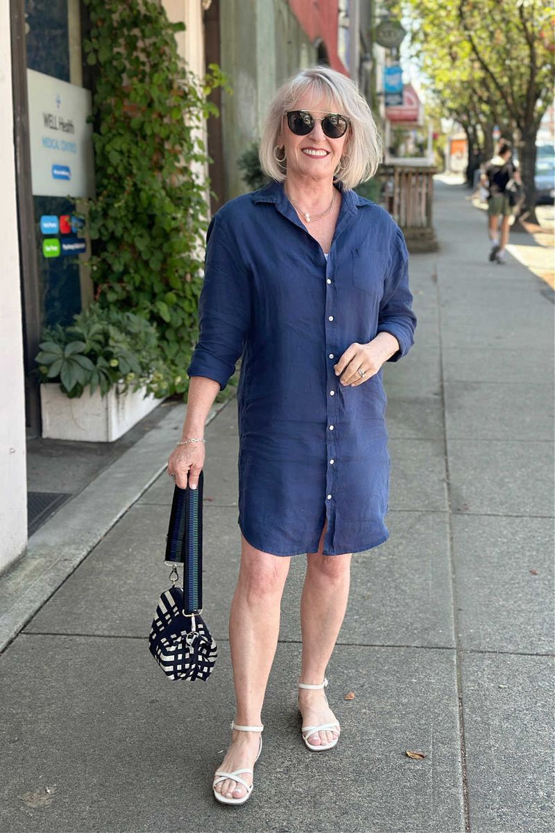 Linen Shirt Dress