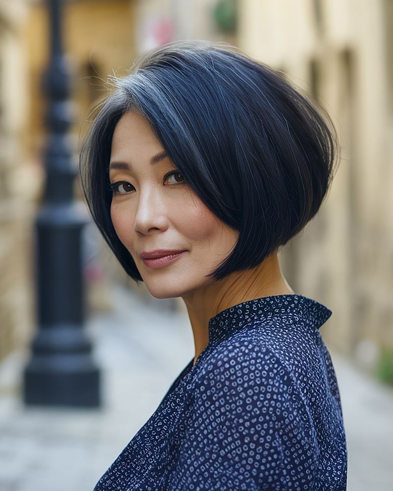 Sleek Graduated Bob