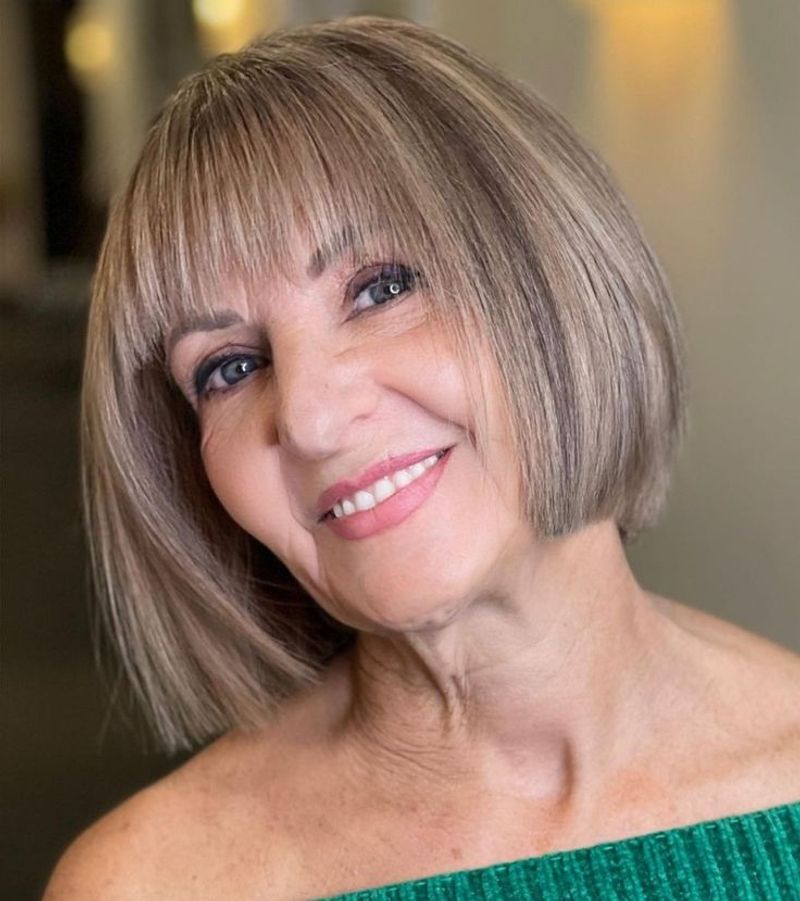 Corte sem corte com franja