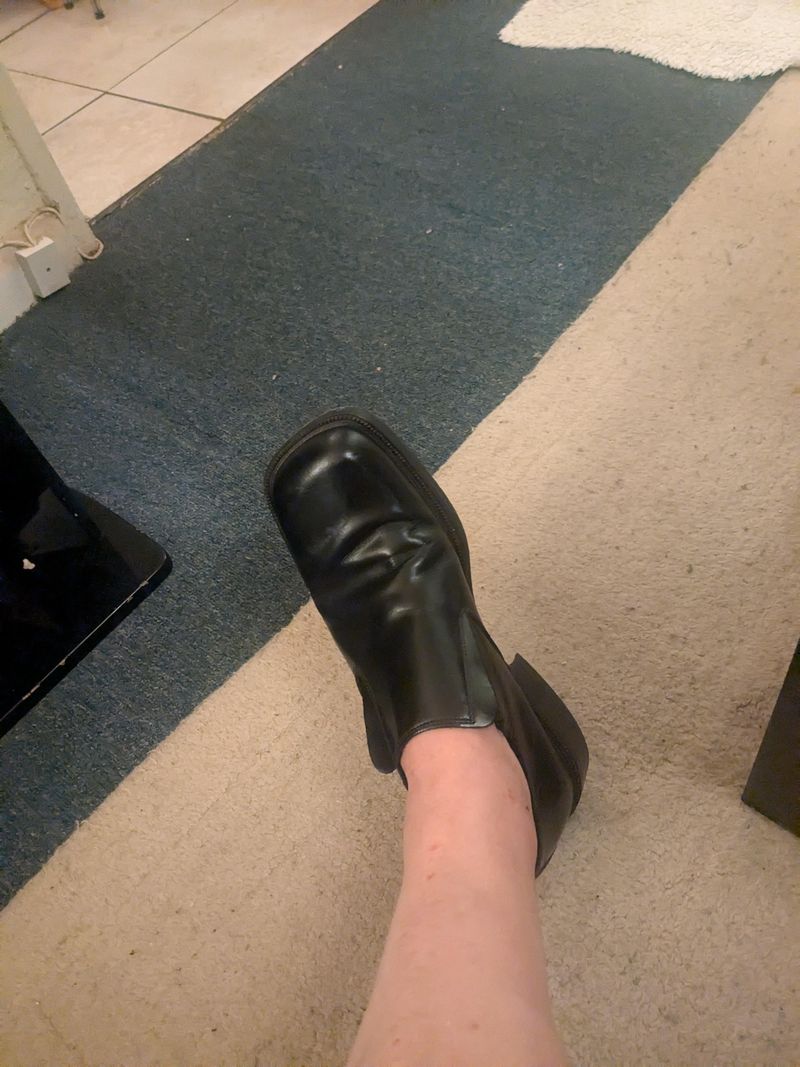 Square-Toed Shoes