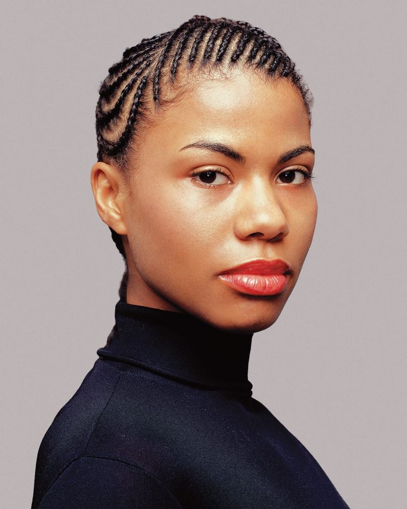 Cornrow Pixie