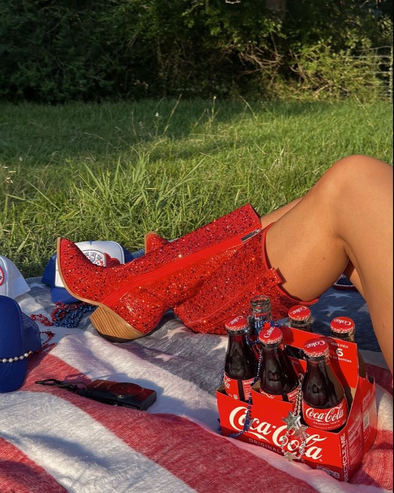 Red Cowboy Boots
