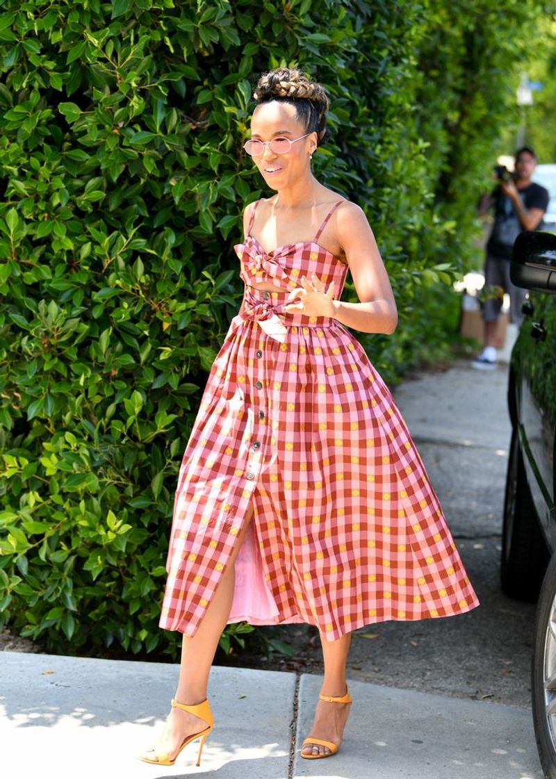 Gingham Picnic Dress
