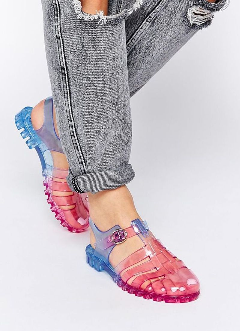 Jelly Shoes That Sparkle And Shine