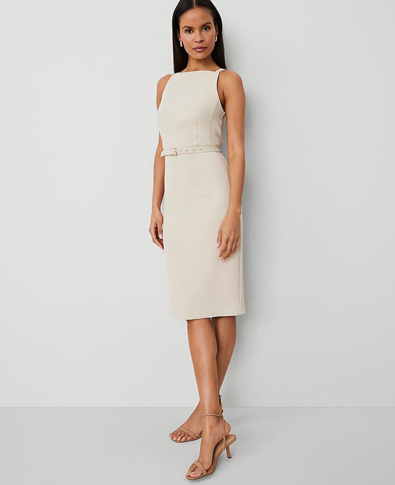 Sheath Dress in Monochrome