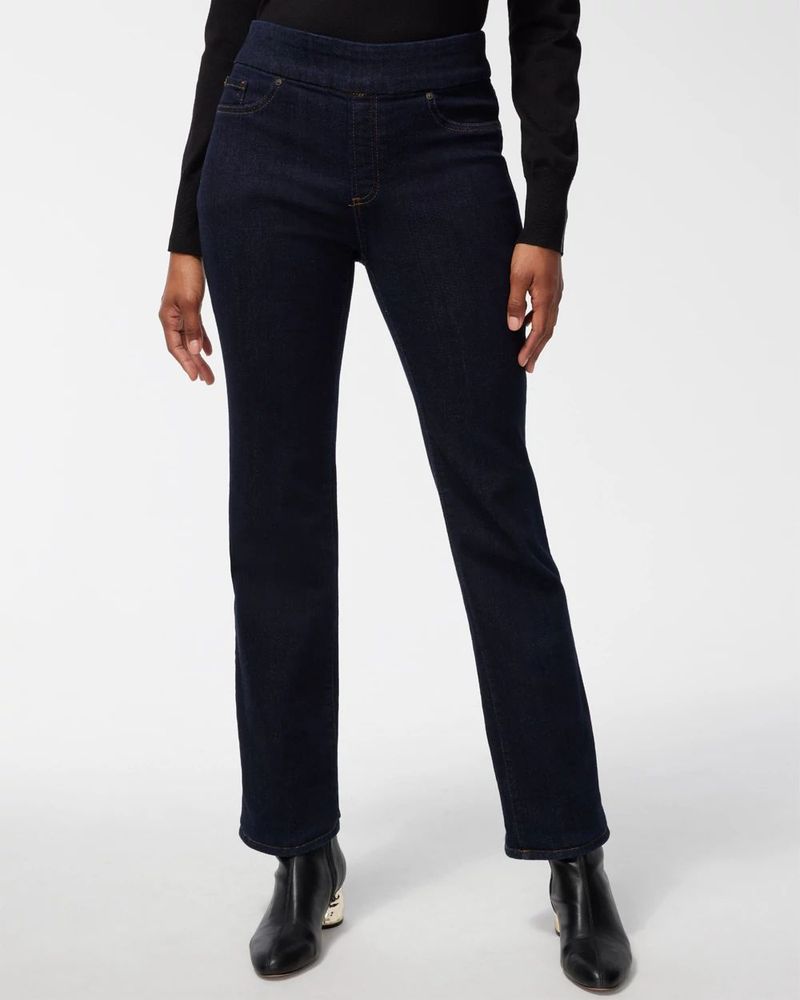 Knit Denim Pull-Ons