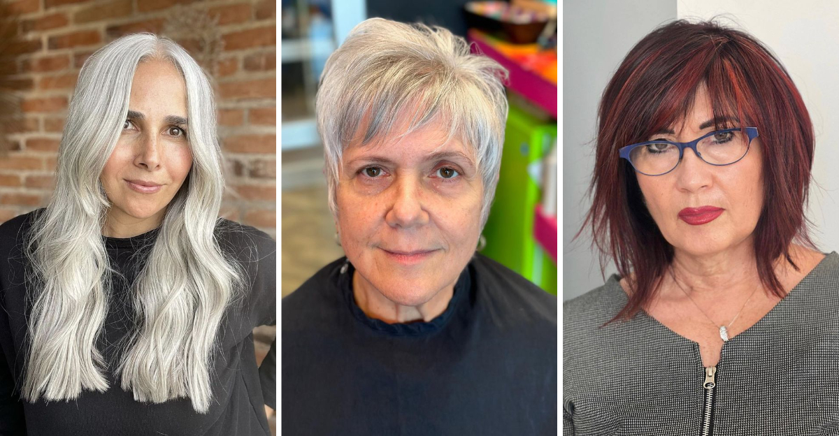 Flat Hair After 60? These 10 Haircuts Might Be The Problem – And 5 Styling Errors That Exaggerate It