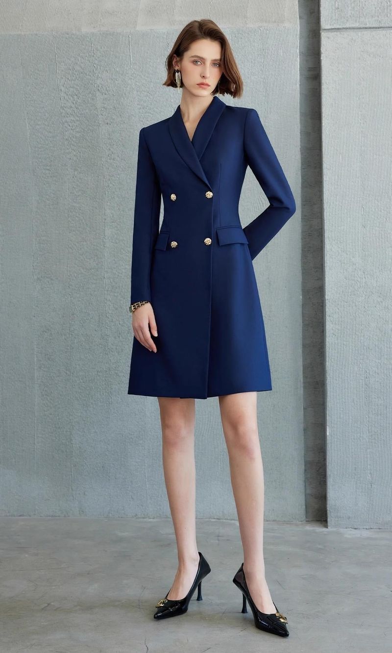 Structured Blazer Dress