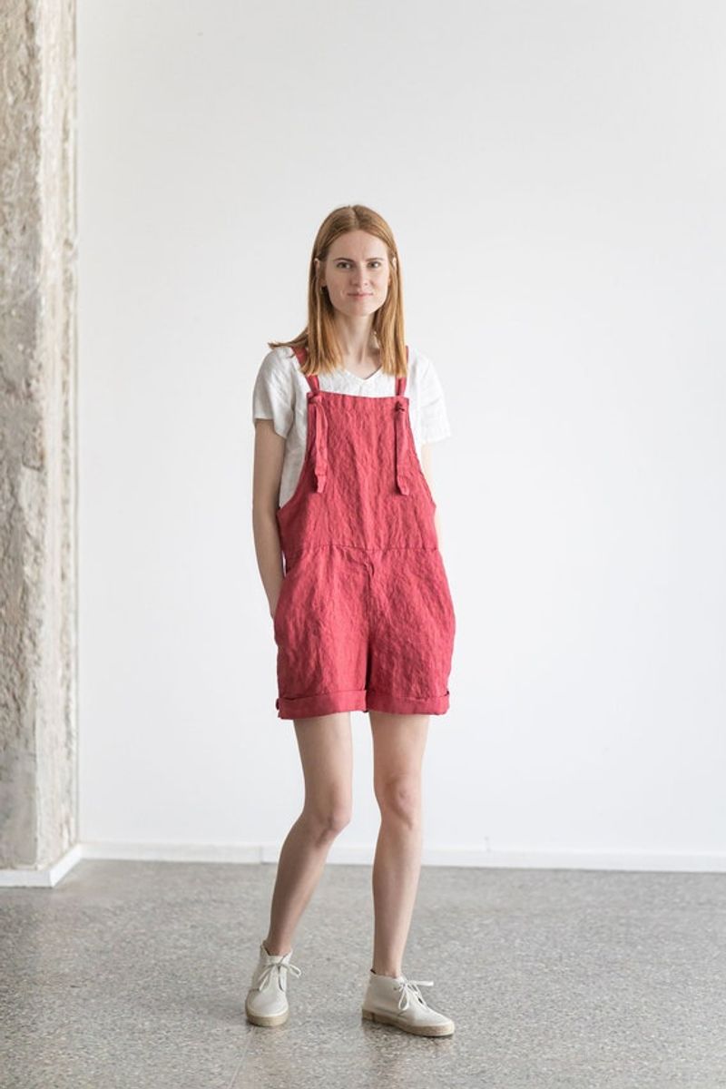Breathable Cotton Romper